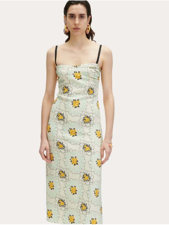 Rachel Comey Dresses & Skirts - Rachel Comey Noris Dress Floral Medallion MIDI Size 8
